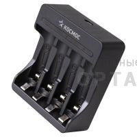 Зарядное устройство КОСМОС KOC903USB 1-4 АА/ААА питание от USB шнур. автомат.