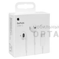 Orig Apple, наушники проводные EarPods with USB-C Connector (MTJY3ZM/A)