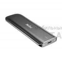Жесткий диск SSD Netac   250 GB  ZX USB-C чёрный, USB 3.2