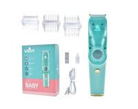 Машинка для стрижки волос детская VGR V-151, Baby vacuum, 10 Вт, беспроводная, электрическая, голубой