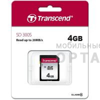 Карта памяти SDHC 4 Гб Transcend 300S Class10 Карта памяти SDHC 4 Гб Transcend 300S Class10