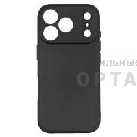 Чехол Soft-touch Black силиконовый в техпаке, iPhone 13/14