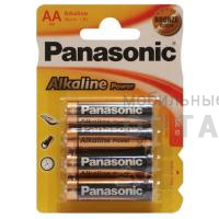Элемент питания PANASONIC  LR6 Alkaline Power (4 бл) (48/240)