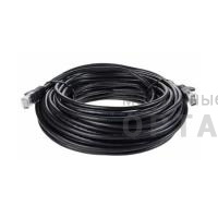 Патчкорд литой iOpen  UTP кат.5е 20м черный <ANP511_20M_BK>