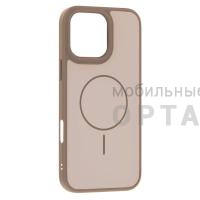 Чехол Matte Case MagSafe с защитой камеры в техпаке, iPhone 13/14, Desert
