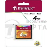 Карта памяти 4 Гб CF Transcend (133x) Карта памяти 4 Гб CF Transcend (133x)