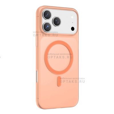 Чехол KEEPHONE AIR SKIN PRO MATTE MAGSAFE CASE для iPhone 17 Pro Max ORANGE